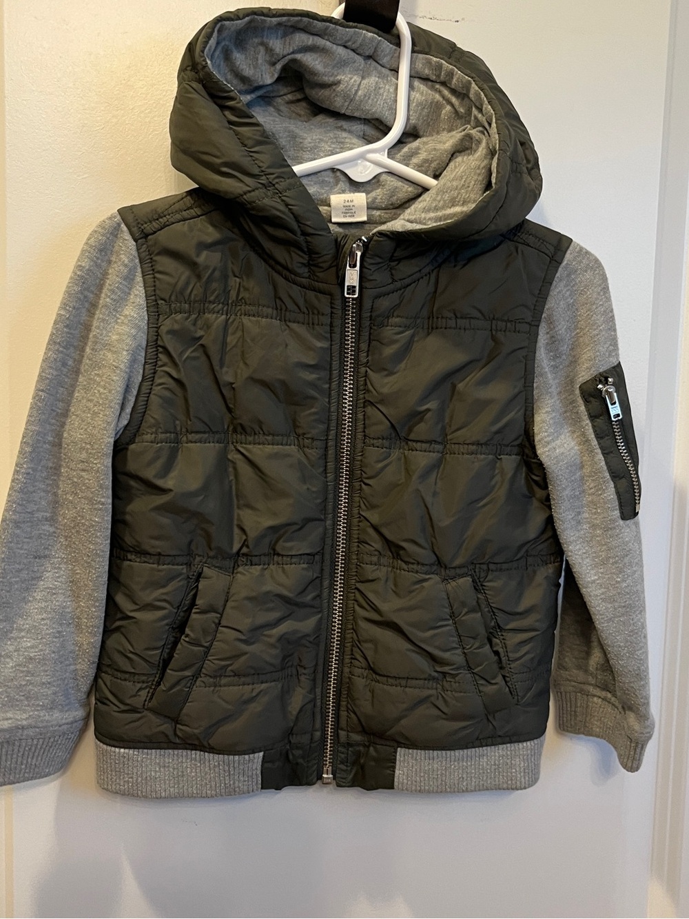 * Super Cute* Nordstrom’s Tucker + Tate 24 Months Grey Green Jacket Coat